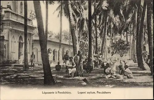 Ak Pondichery Ponducherry Puducherry Indien, Leproserie