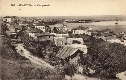 Ak Beirut Beirut Libanon, Gesamtansicht