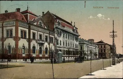 Ak Szolnok Ungarn, Gorove utca