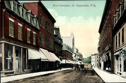 Ak Saint Hyacinthe Quebec Kanada, Rue Cascades
