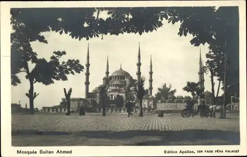 Ak Konstantinopel Istanbul Türkei, Moschee Sultan Ahmed