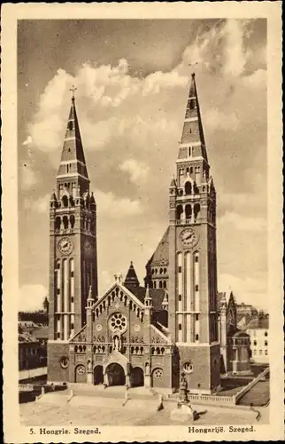 Ak Szeged Segedin Ungarn, Kathedrale