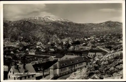 Ak Цетиње Cetinje Montenegro, Totalansicht