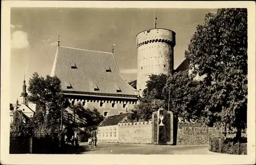 Ak Tábor Südböhmen, Bechynska brana s hradni vezi Kotnovem