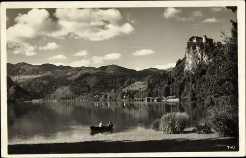Ak Letovisce Bled Slowenien, Slovenija, Ruderpartie, Burg