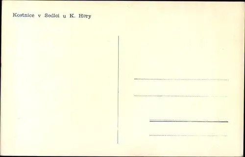 Ak Sedlec Sedletz Kutná Hora Kuttenberg Mittelböhmen, Kostnice Sedlec, Sedletz Ossarium