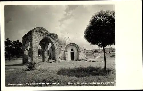 Ak Kazanlik Bulgarien, Le tombeau thrace, Mausoleum, Grabstätte