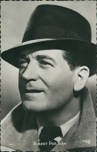 Ak Schauspieler Albert Préjean, Portrait