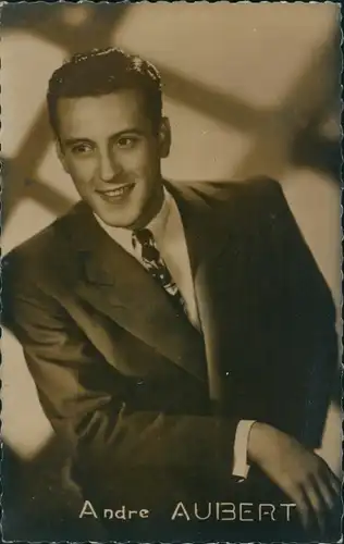 Ak Schauspieler Andre Aubert, Portrait