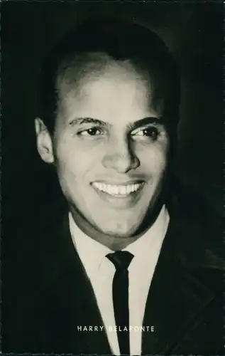 Ak Sänger Harry Belafonte, Portrait