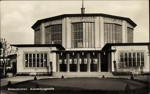 Ak Gelsenkirchen im Ruhrgebiet, Austellungshalle