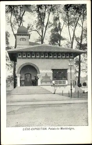 Ak Liege, Weltausstellung 1905, Palais du Monténégro