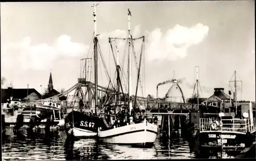Ak Wilhelmshaven an der Nordsee, Deichbrücke