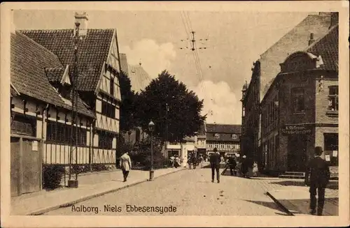 Ak Ålborg Aalborg Dänemark, Niels Ebbesensyade