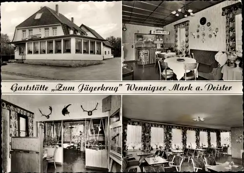 Ak Wennigser Mark Wennigsen am Deister, Gaststätte Zum Jägerkrug