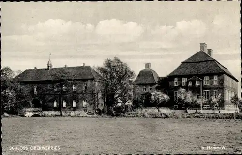 Ak Heessen Hamm in Westfalen, Jugendburg Oberwerries, Schloss