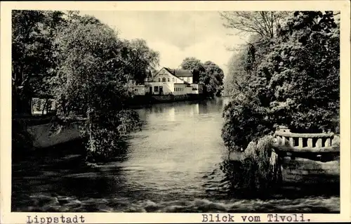 Ak Lippstadt in Westfalen, Blick vom Tivoli