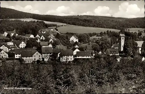 Ak Valbert Meinerzhagen im Sauerland, Ebbegebirge, Ortsansicht