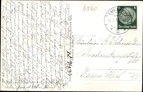 Ak Emmerich am Niederrhein, Köln-Düsseldorfer Dampfer-Anlegestelle, Schiffe