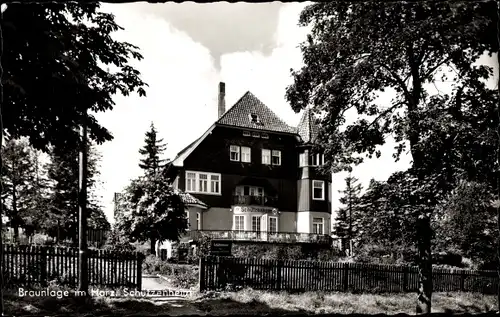 Ak Braunlage im Oberharz, Schützenheim