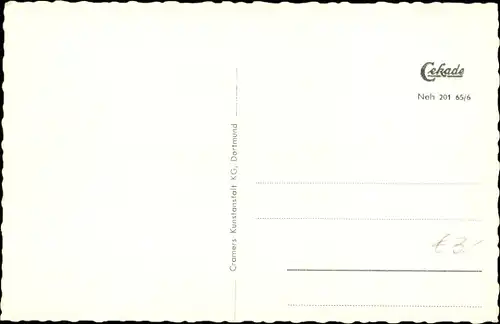 Ak Neheim Arnsberg im Sauerland, Ruhe, Totalansicht, Kirchturm