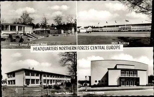 Ak Brüggen am Niederrhein, Headquarters Northern Forces Central Europe, Queen's School