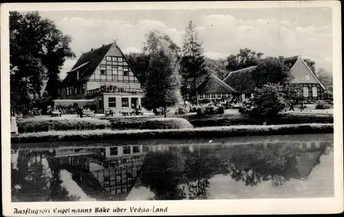 Ak Endel Visbek in Oldenburg, Gasthaus Engelmannsbäke