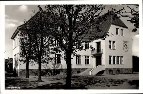 Ak Preußisch Oldendorf in Westfalen, Realschule, Wappen