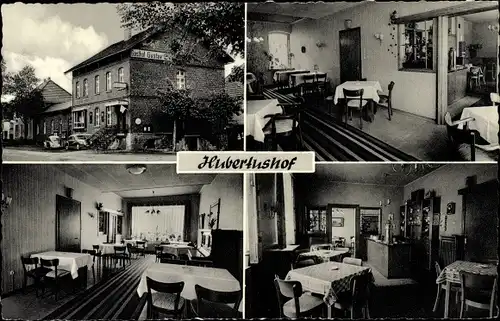 Ak Bredelar Marsberg im Sauerland, Gasthaus Hubertushof, Inh. Gustav Ehle, Innenansichten