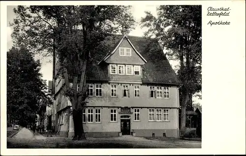 Ak Clausthal Zellerfeld im Oberharz, Apotheke