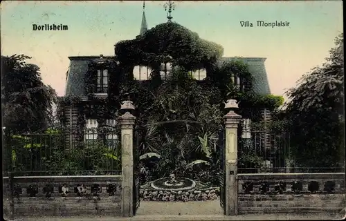 Ak Dorlisheim Elsass Bas Rhin, Villa Monplaisir
