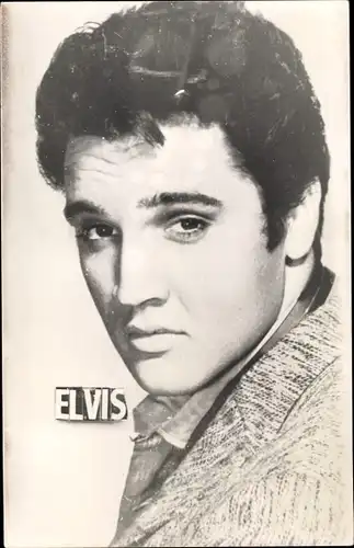 Ak Schauspieler und Sänger Elvis Presley, Portrait