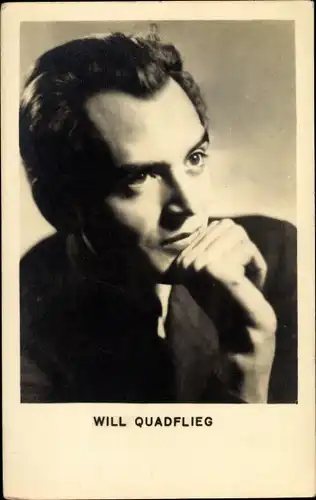 Ak Schauspieler Will Quadflieg, Ross Verlag A 3202 1