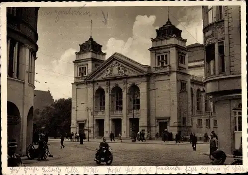 Ak Bydgoszcz Bromberg Westpreußen, Stadttheater