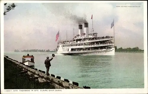 Ak Dampfer Tashmoo, Saint Claire Ship Canal