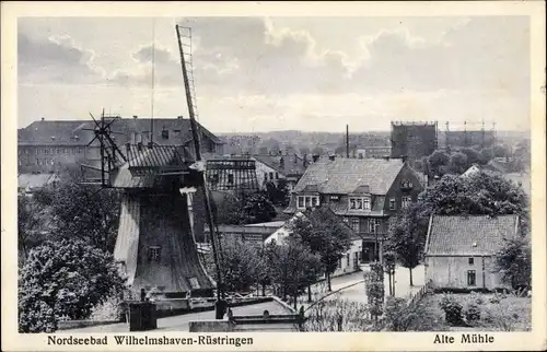 Ak Rüstringen Wilhelmshaven, Alte Mühle
