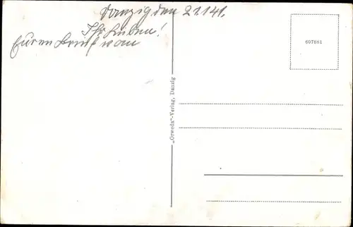 Ak Gdańsk Danzig, Hafen Neufahrwasser