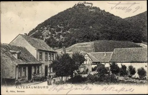 Ak Altenbamberg in Rheinland Pfalz, Altenbaumburg, Ruine Altebaumburg