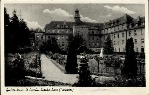 Ak Görlitz in der Lausitz, St. Carolus Krankenhaus