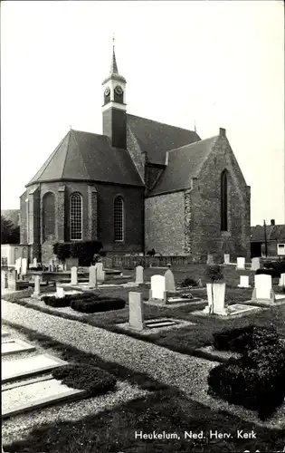 Ak Heukelum Lingewaal Gelderland, Kirche