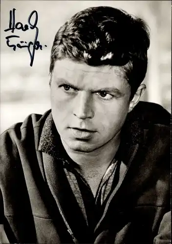 Ak Schauspieler Hardy Krüger, Portrait, Autogramm