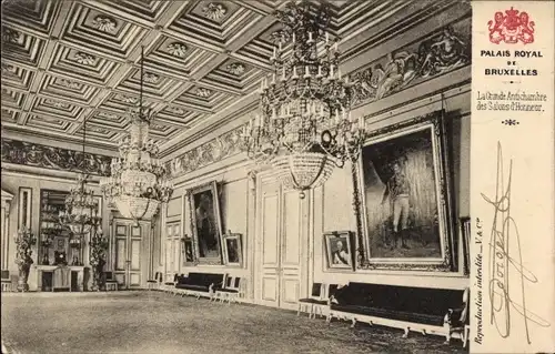 Ak Brüssel Brüssel, Königspalast, Salons d'Honneur