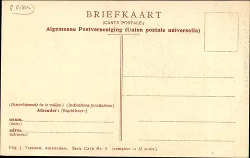 Passepartout Ak Niederlande, Frau mit Kind am Markt