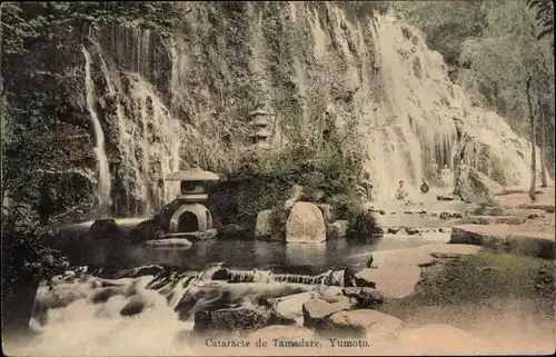 Ak Yumoto Japan, Tamadare Wasserfall