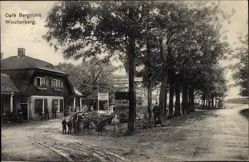 Ak Woudenberg Utrecht Niederlande, Cafe Bergzicht