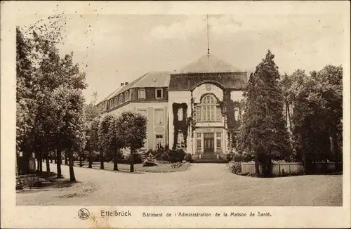 Ak Ettelbruck Luxembourg, Verwaltungsgebäude des Gesundheitszentrums