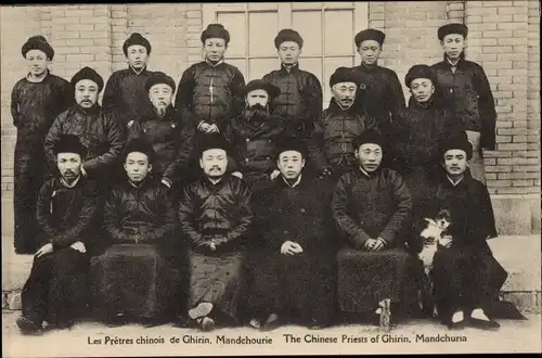 Ak Ghirin Mandschurei China, Chinesische Geistliche, Priester