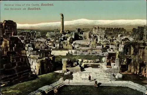 Ak Baalbek Libanon, Gesamtansicht