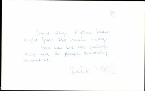 Foto Ak Türkei ?, Stadtansicht