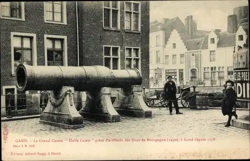 Ak Gand Gent Ostflandern, le Grand Canon Dulle Griete